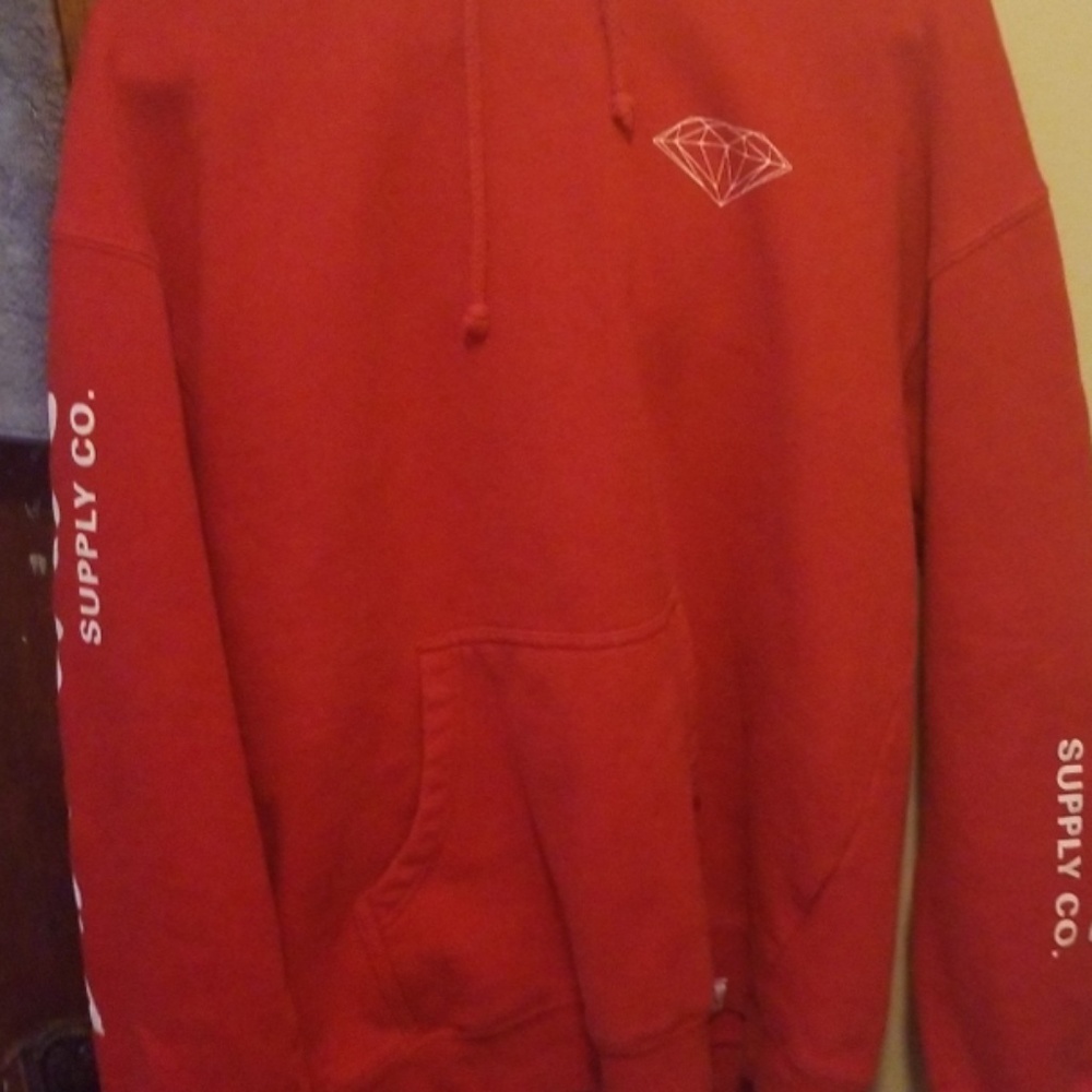 Red Diamond Supply Co large hoodie